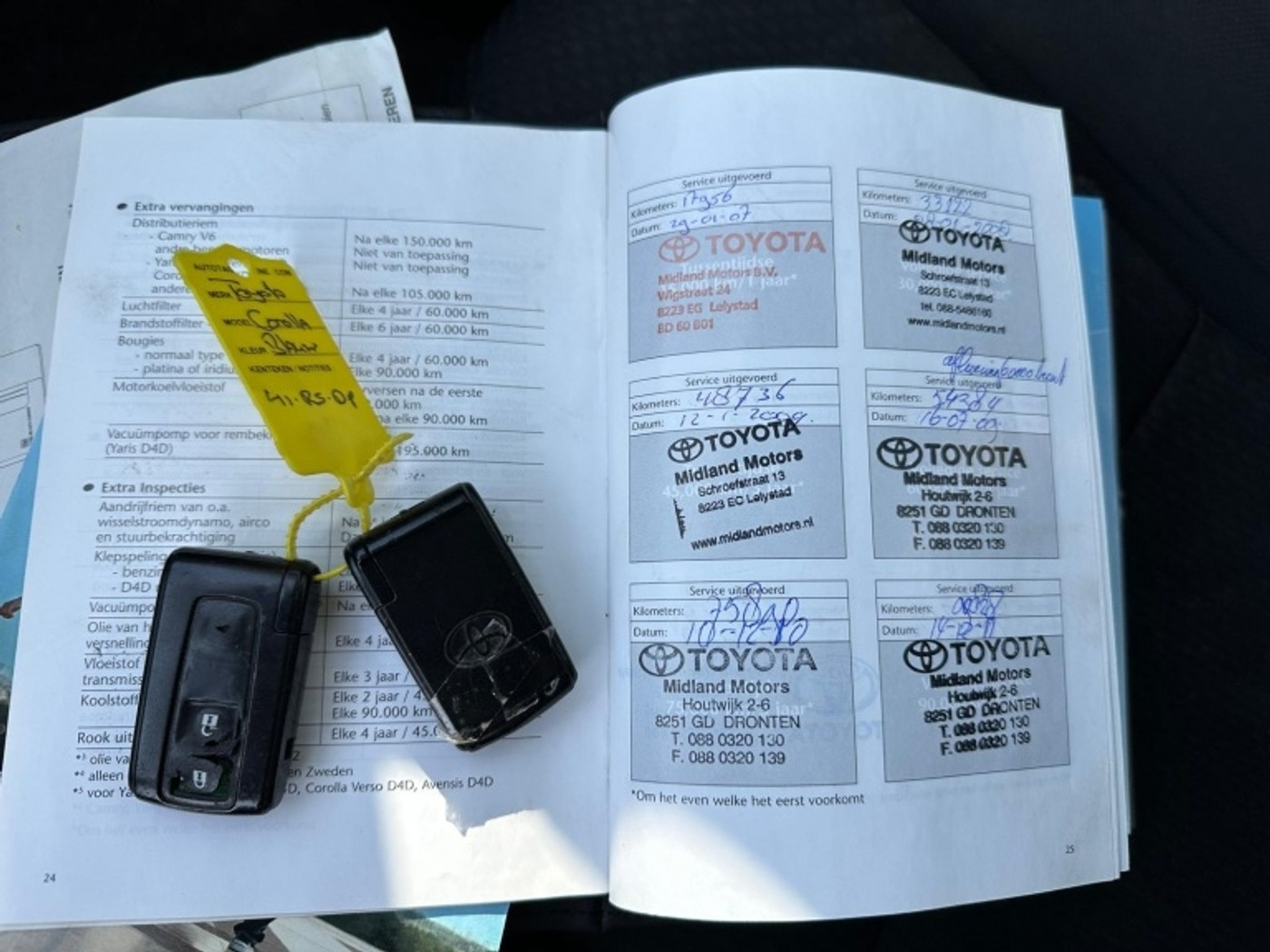Foto van Toyota Toyota Corolla Verso