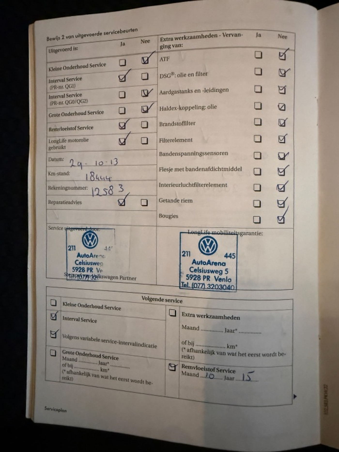 Foto van Volkswagen Golf Plus
