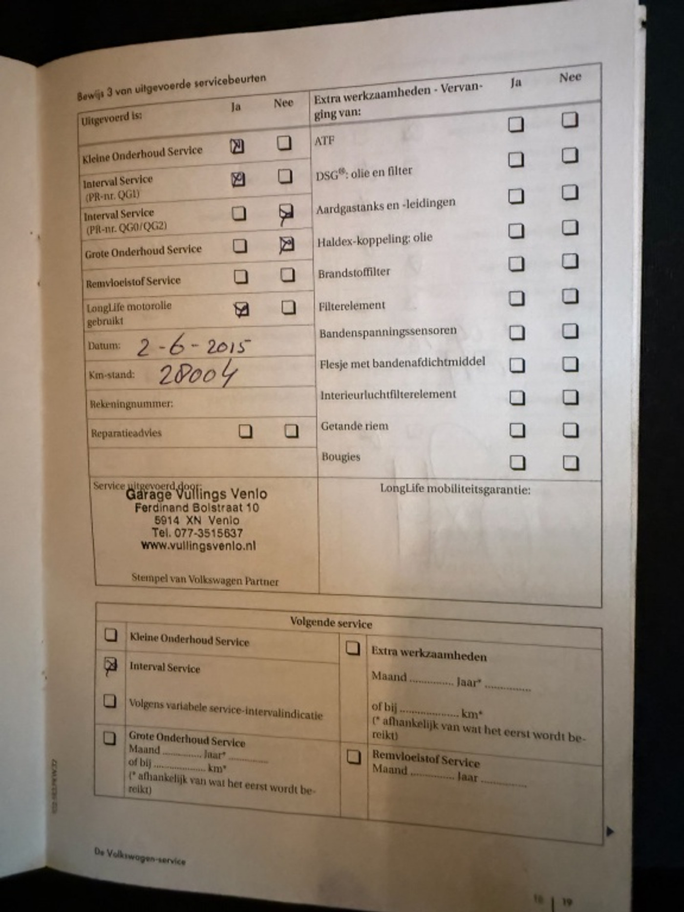Foto van Volkswagen Golf Plus