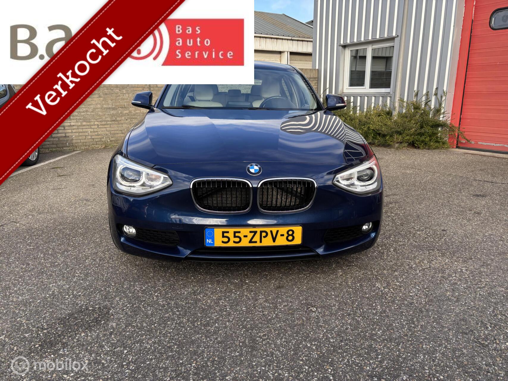 BMW 1-serie 114i EDE Business+ 2013 - voorkant