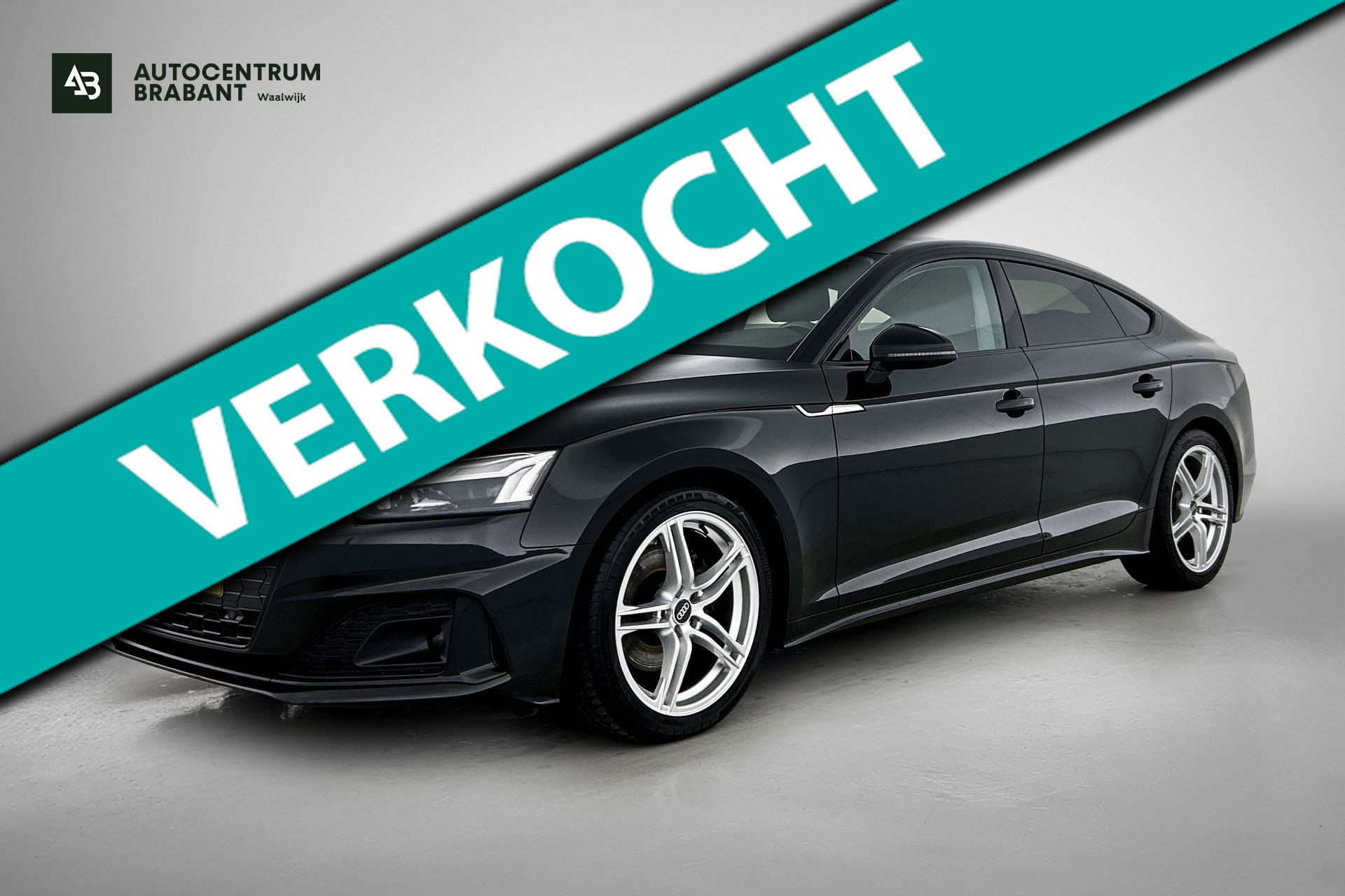 Audi A5 Sportback 35 TFSI Business edition Automaat (GROOT-NAVIGATIE, LED, CARPLAY, SPORTSTOELEN, ELEKT. ACHTERKLEP) 2021 - voorkant