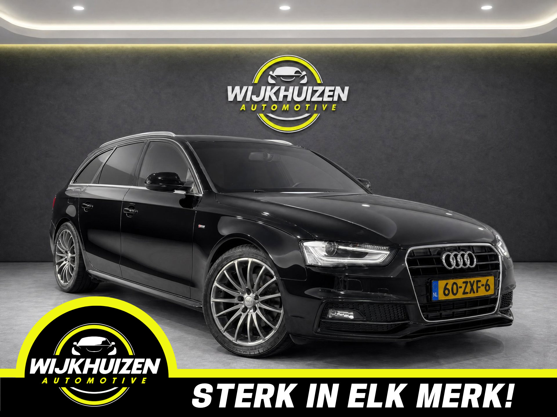 Audi A4 Avant 1.8 TFSI S Edition Automaat met Led !!! Navigatie !!! Cruise !!! Luxe uitvoering !!! 2013 - voorkant