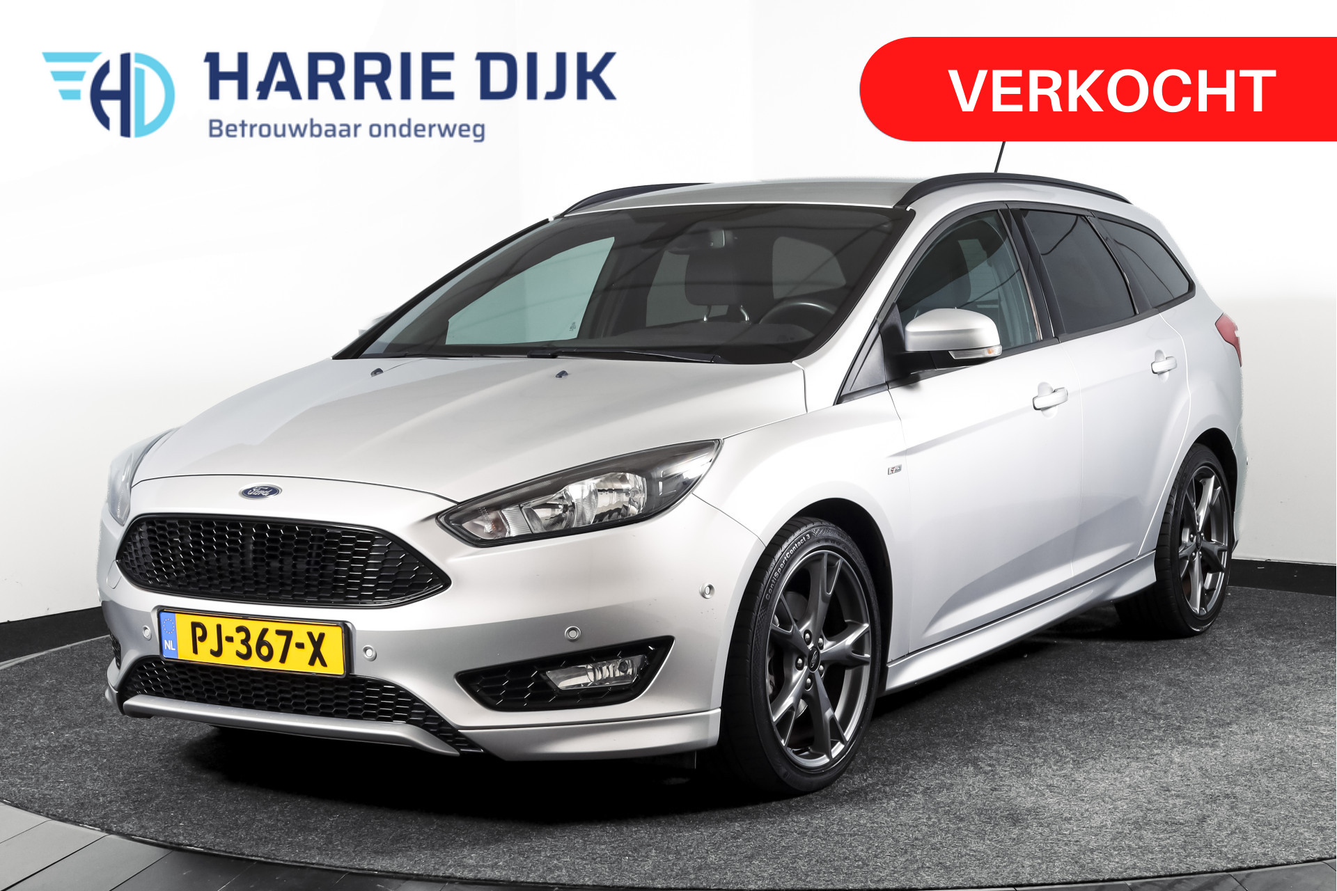 Ford Focus 1.5 150 PK ST-Line Orig. NL 2017 - voorkant
