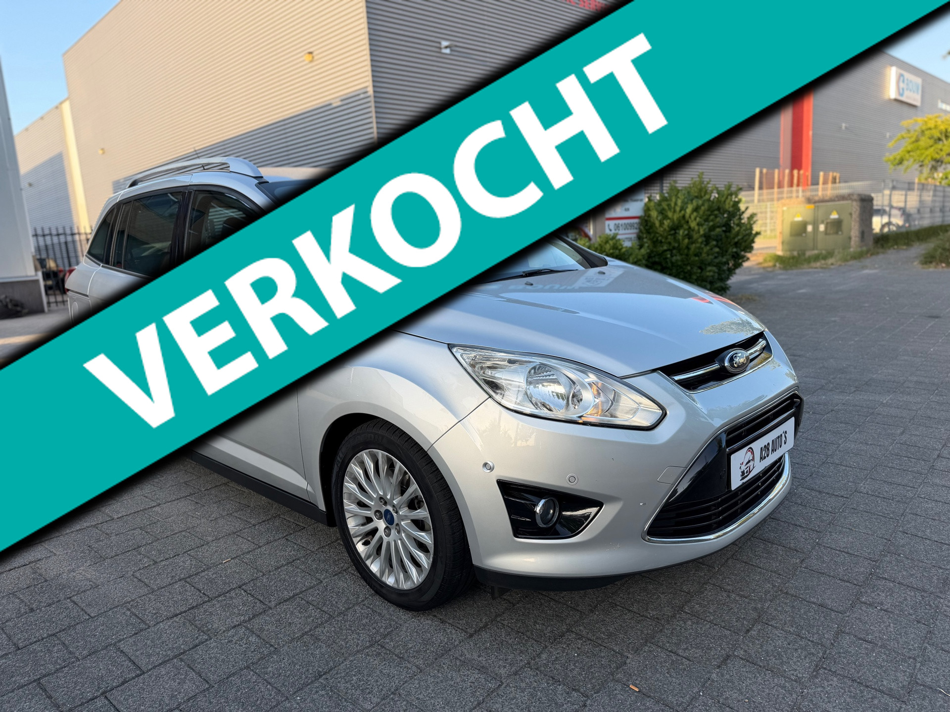 Ford Grand C-max 1.0 Titanium 7p. | Airco|Distr. vervangen|NAP|Camera 2013 - voorkant