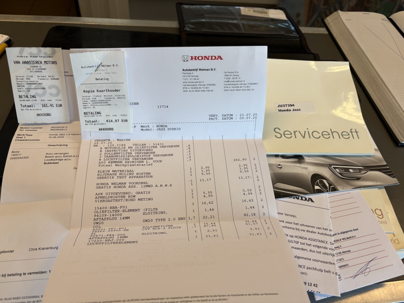 Foto van Honda Jazz Hybrid