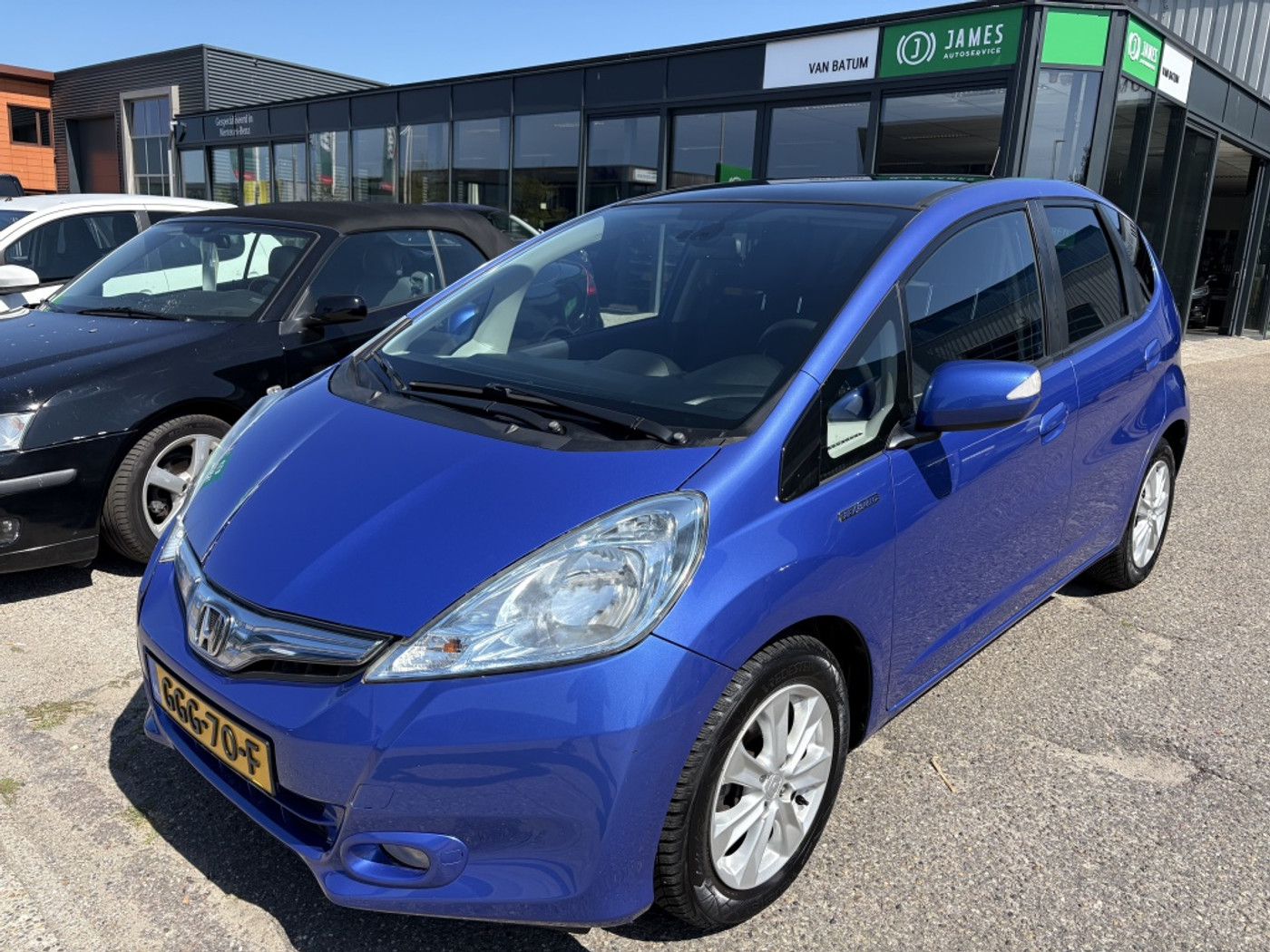 Honda Jazz Hybrid 1.4 Hybrid Elegance | Automaat | Panodak 2014 - voorkant