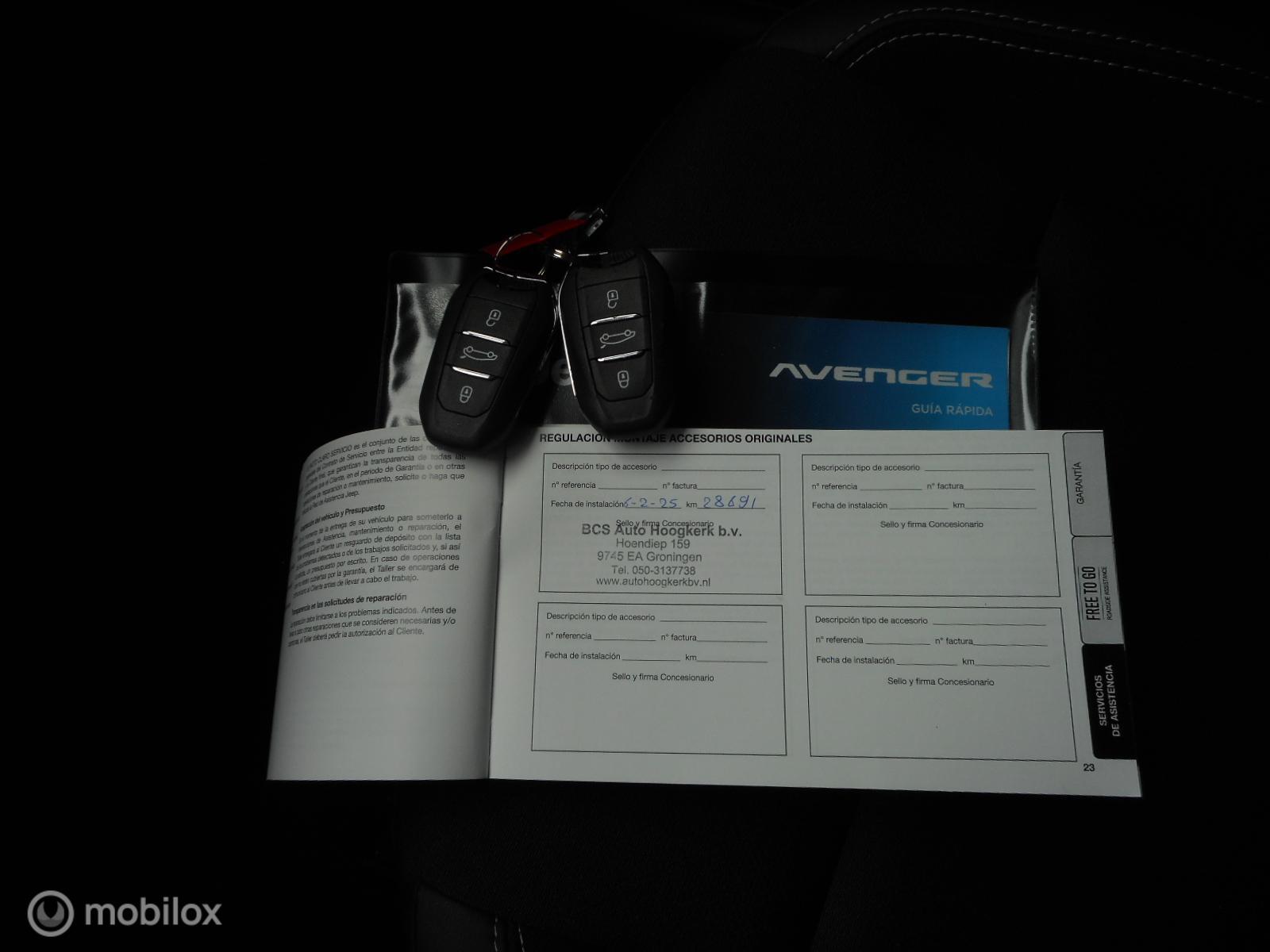 Foto van Jeep Avenger