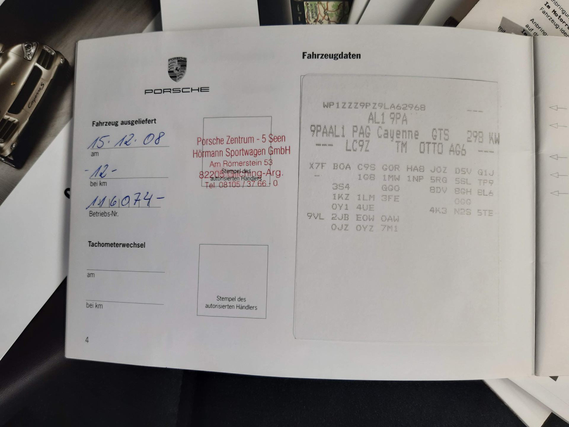 Foto van Porsche Cayenne GTS