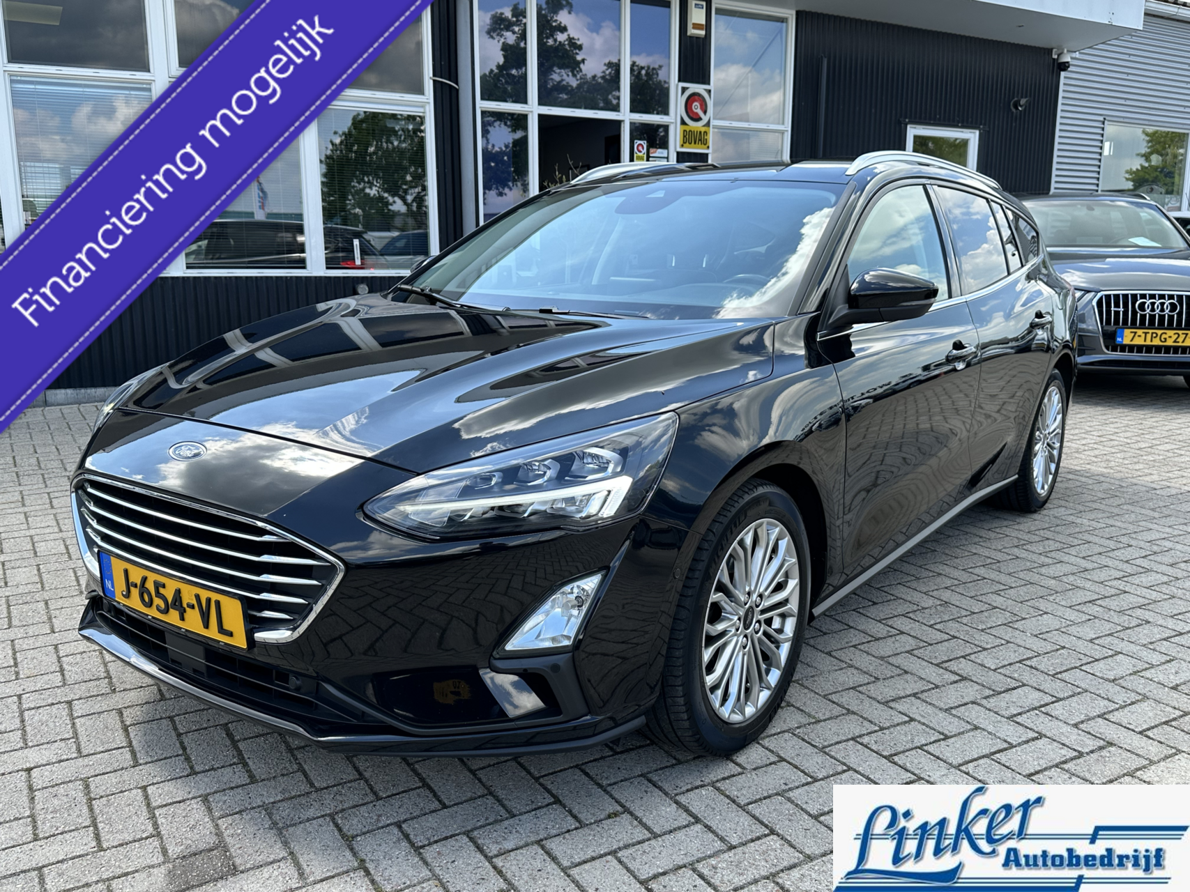 Ford Focus 1.0 EcoBoost Titanium Business - NL-AUTO B&O SOUND CAMERA 2020 - voorkant