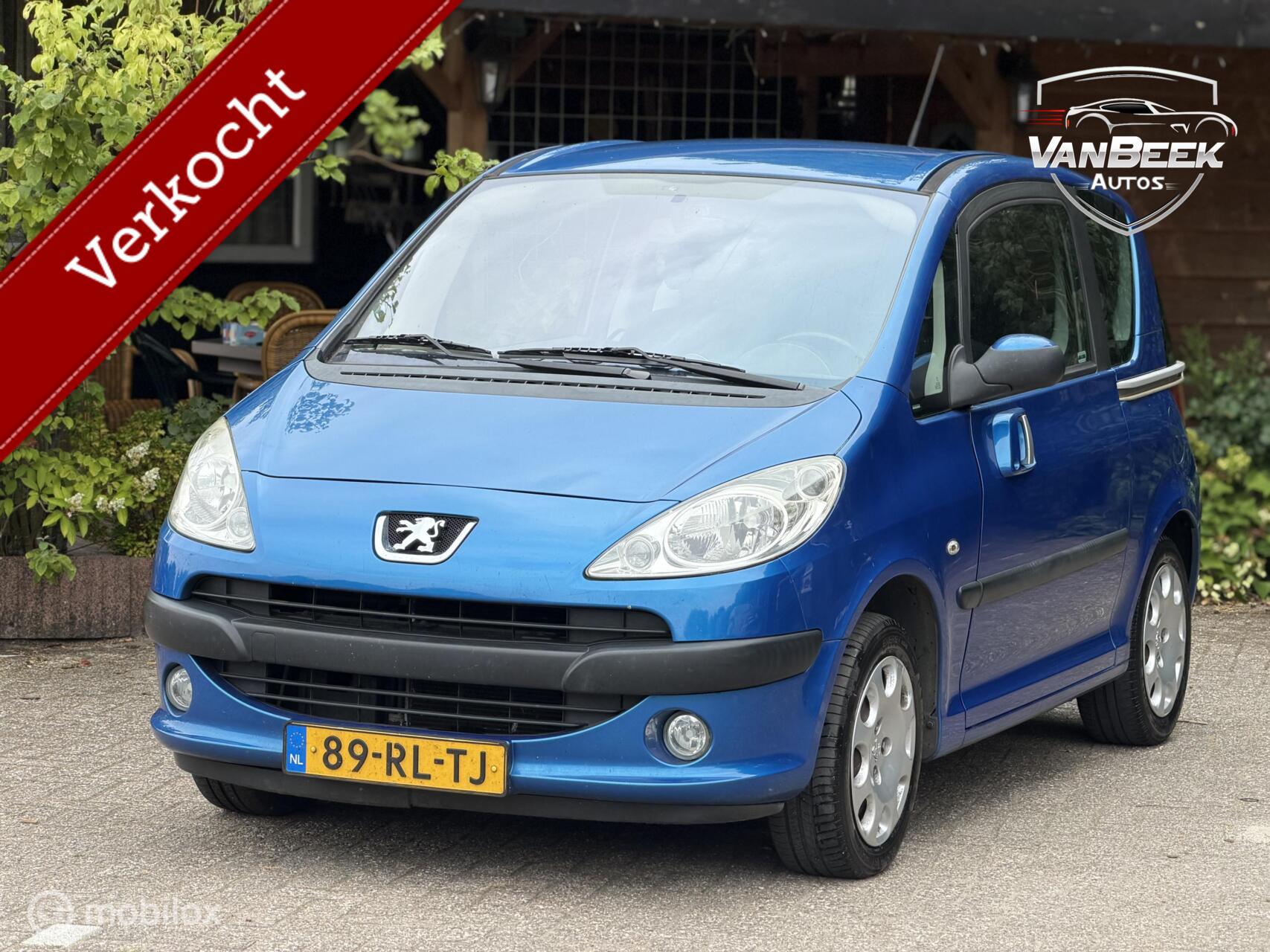 Peugeot 1007 1.6-16V Sporty 2005 - voorkant