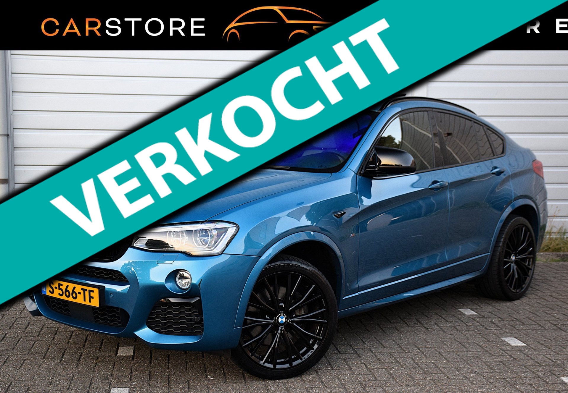 BMW X4 M40i M40i  High Executive*DAK*20Inch*Camera*Head-up*361PK* 2016 - voorkant
