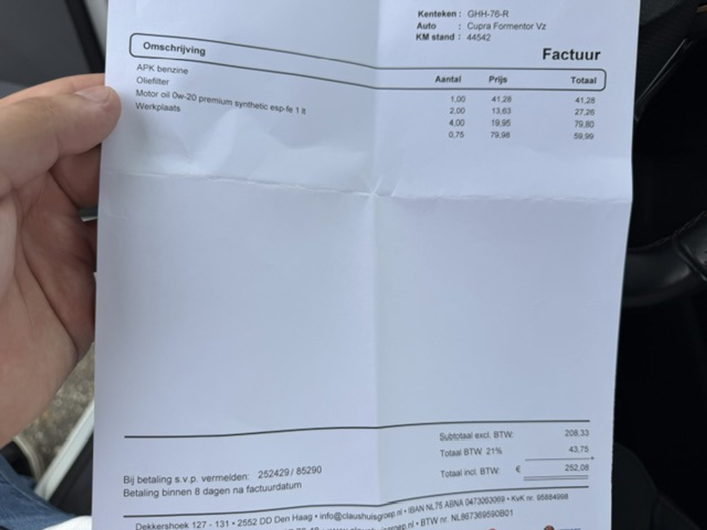 Foto van Cupra Formentor VZ E-hybrid