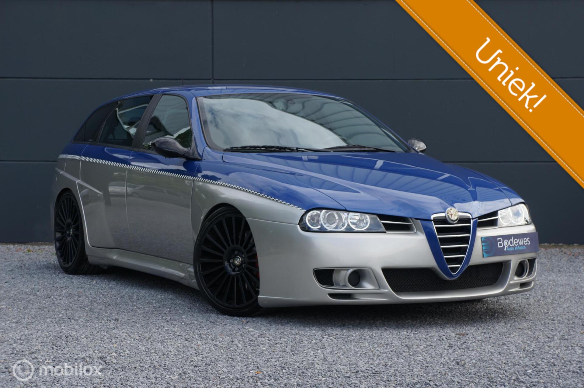 Alfa Romeo 156 Sportwagon 3.2 V6 GTA AM Autodelta Unique ! 2002 - voorkant