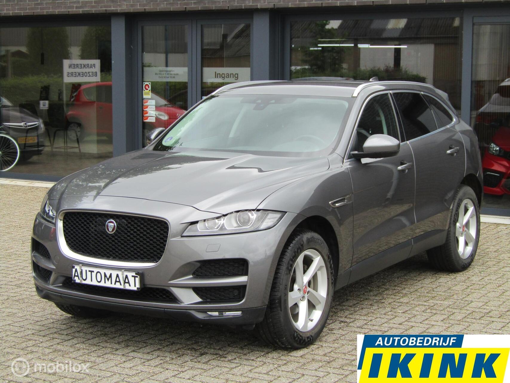 Jaguar F-pace 2.0t AWD R-Sport | Trekhaak, Winterpakket 2019 - voorkant