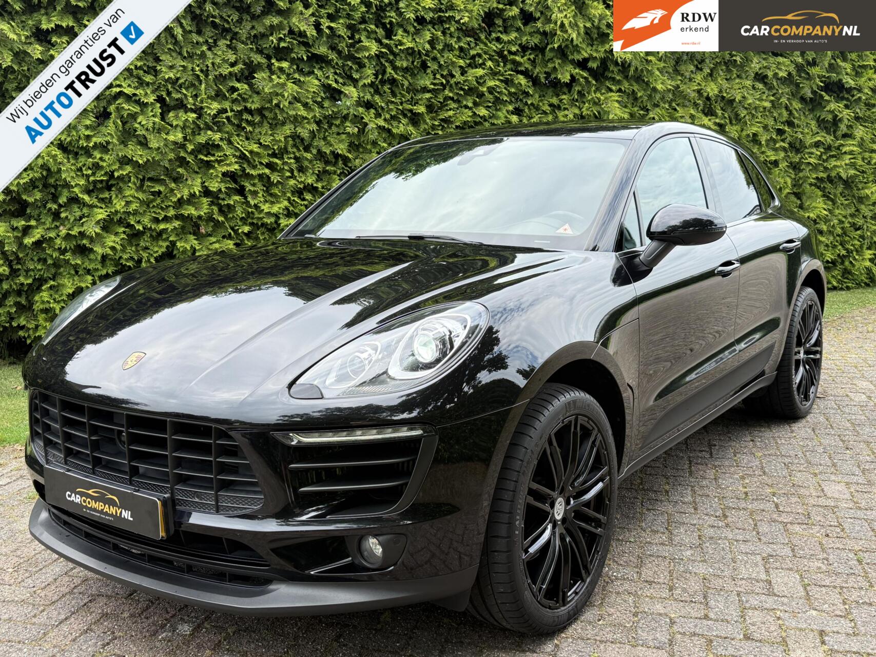 Porsche Macan S 3.0 S | V6 | Black-on-black |ACC 2017 - voorkant