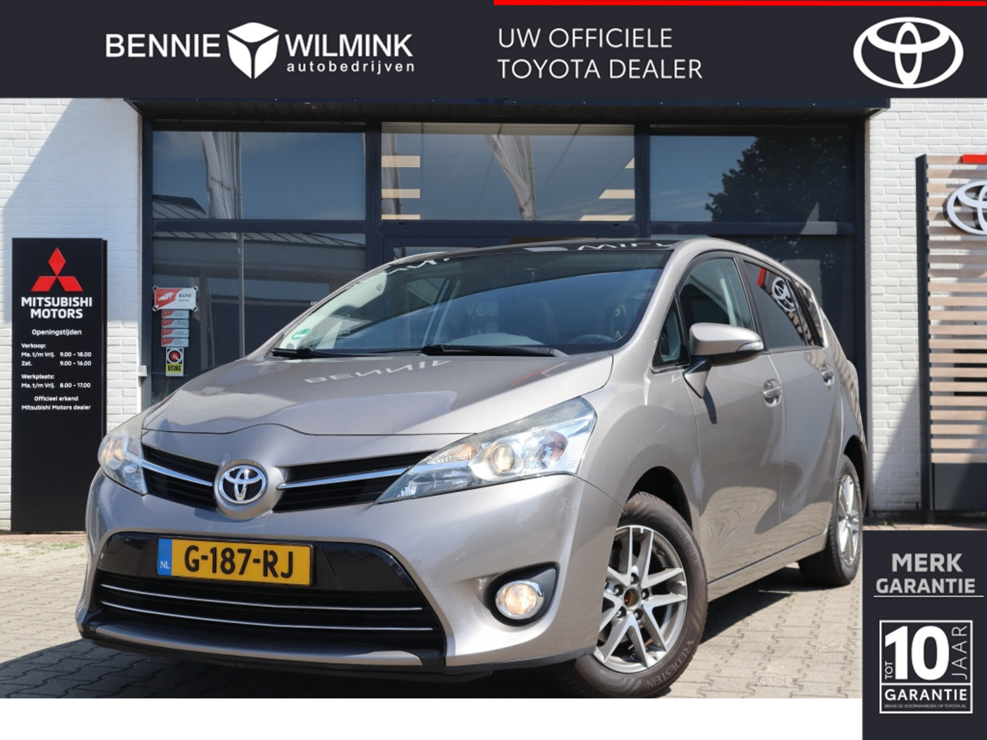 Toyota Verso 1.8 VVT-i Aspiration 2016 - voorkant