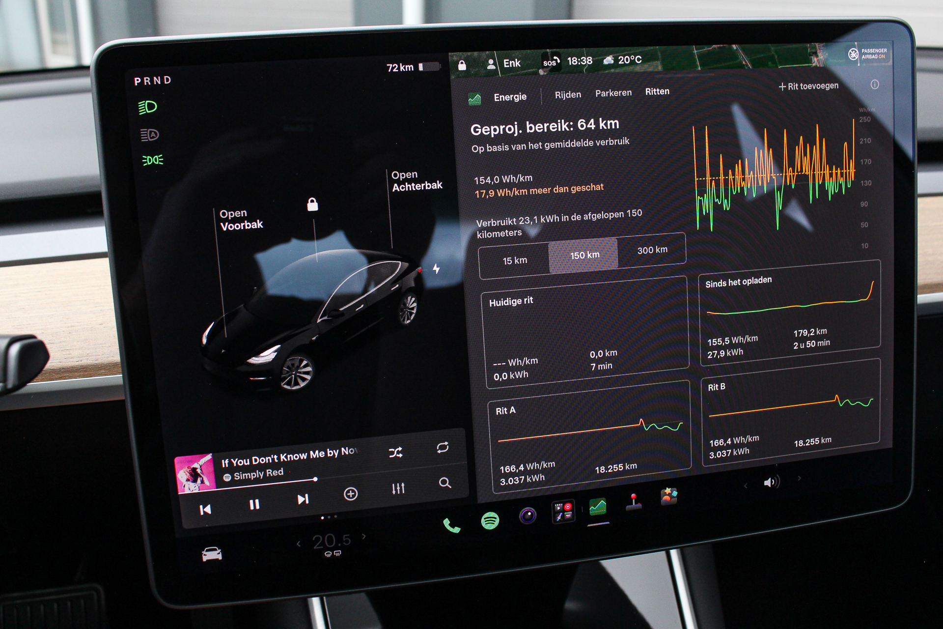 Foto van Tesla Model 3