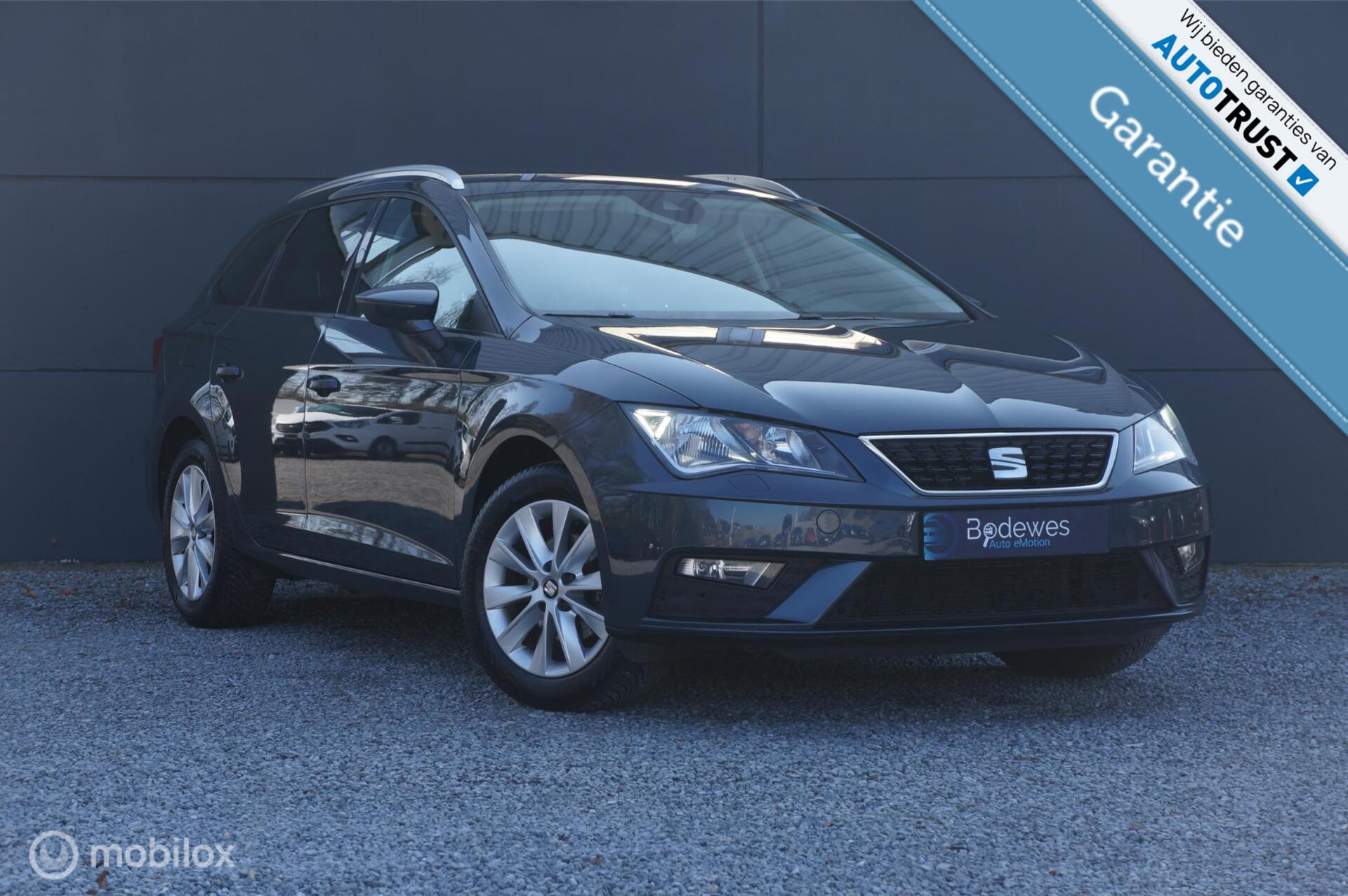 Seat Leon Sportourer ST 1.0 TSI H6 Style Ultimate Ed. Navi Digi Dash! 2019 - voorkant