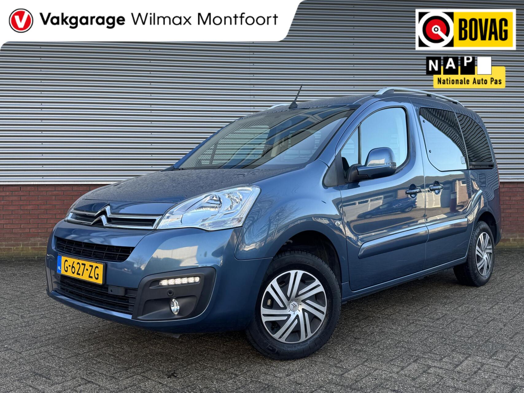 Citroen Berlingo E-Feel 23 kWh|Multispace|5 persoons|Camera|Clima|Navi| 2019 - voorkant