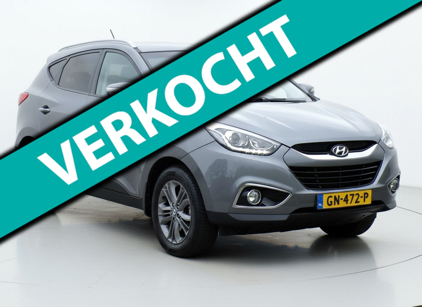 Hyundai Ix35 1.6i GDI Go!|Nav|Cruise|PDC|CAM|Trekhaak|Clima 2015 - voorkant