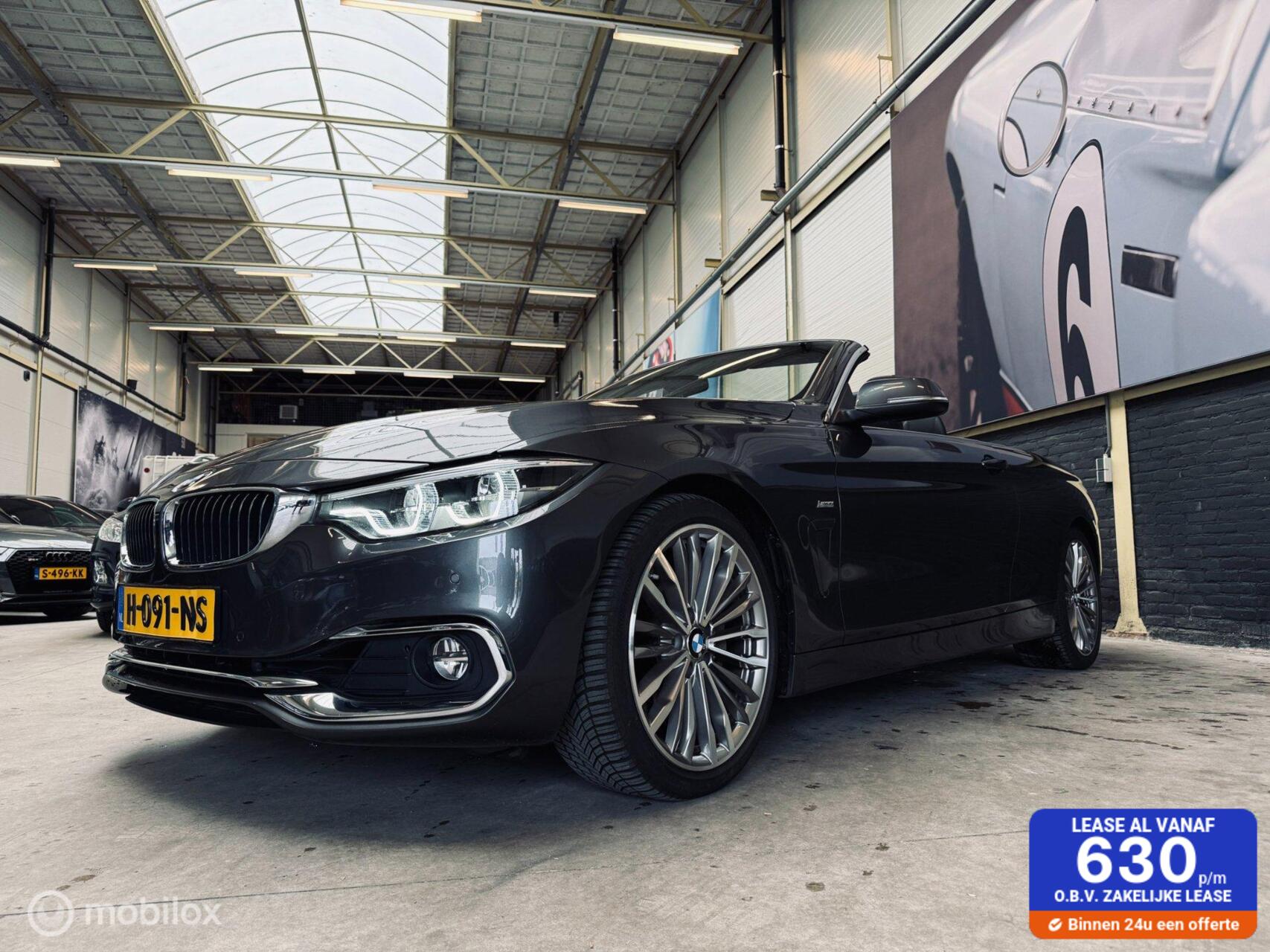 BMW 440i 440iA Luxury Line|19inch|Nekverwarming|Lage kmstand| 2018 - voorkant