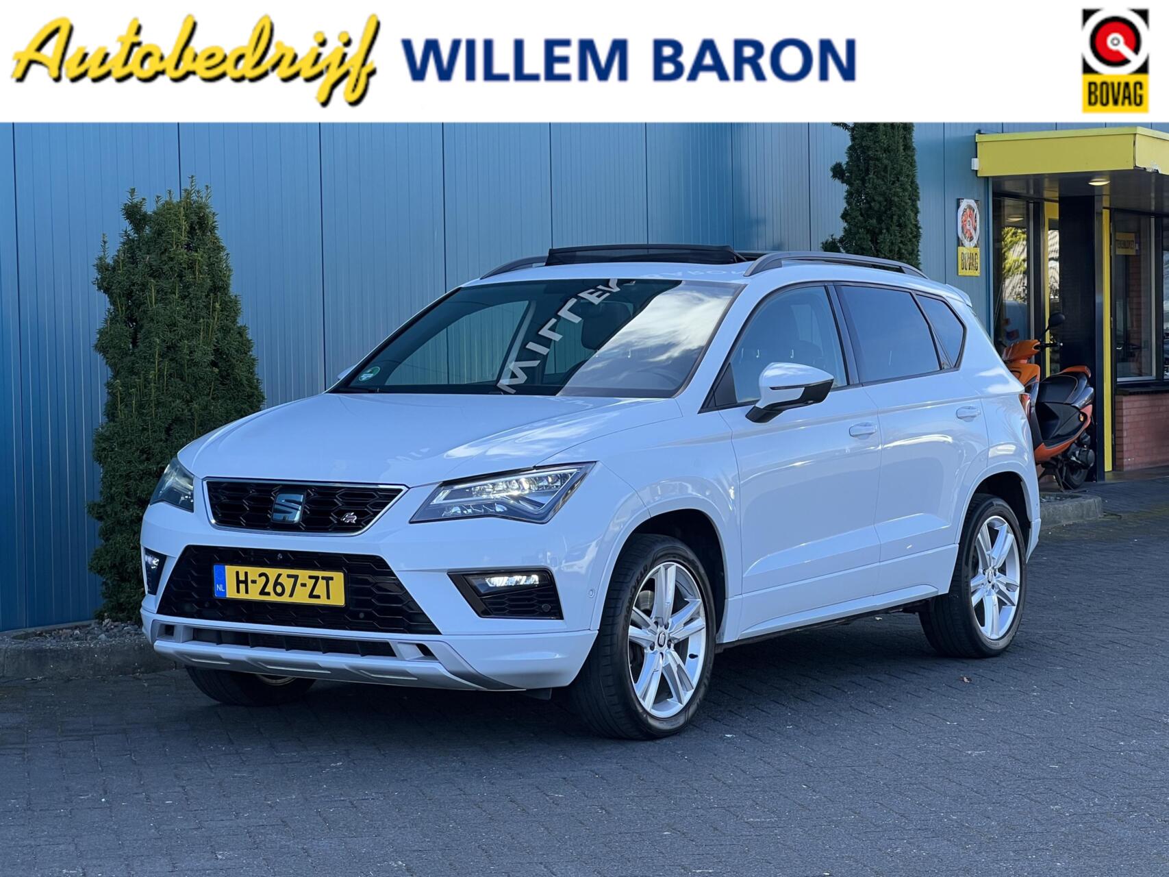 Seat Ateca 1.5 TSI FR DSG AUT. 150PK Business Intense PANO | CARPLAY | 360°CAM | TREKH. | ELEK.A.KLEP 2020 - voorkant