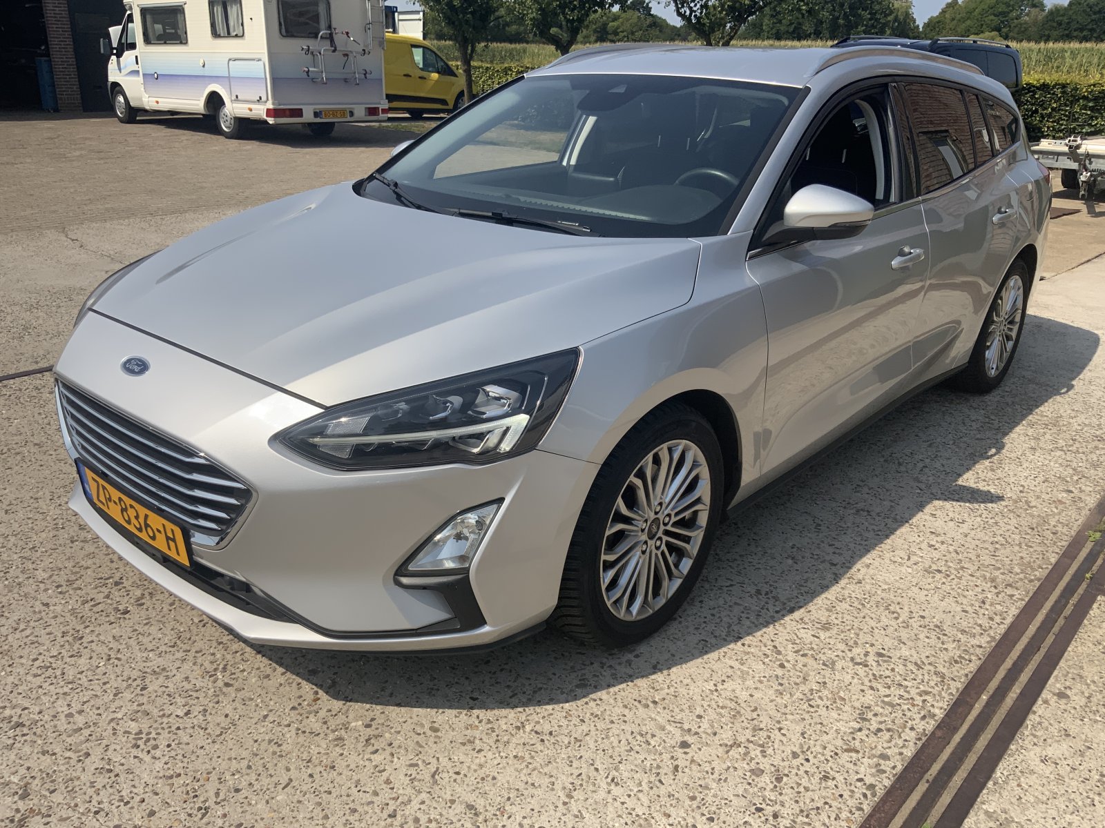 Ford Focus Wagon 1.0 EcoB. Tit. Bns 2019 - voorkant