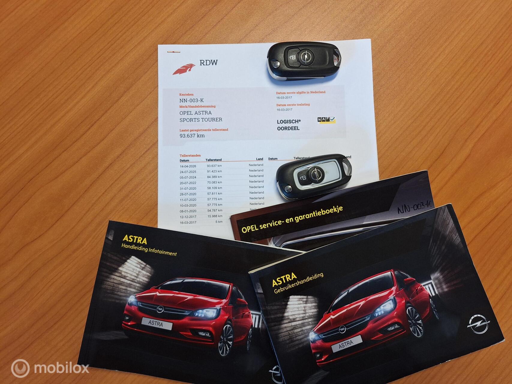 Foto van Opel Astra Sports Tourer