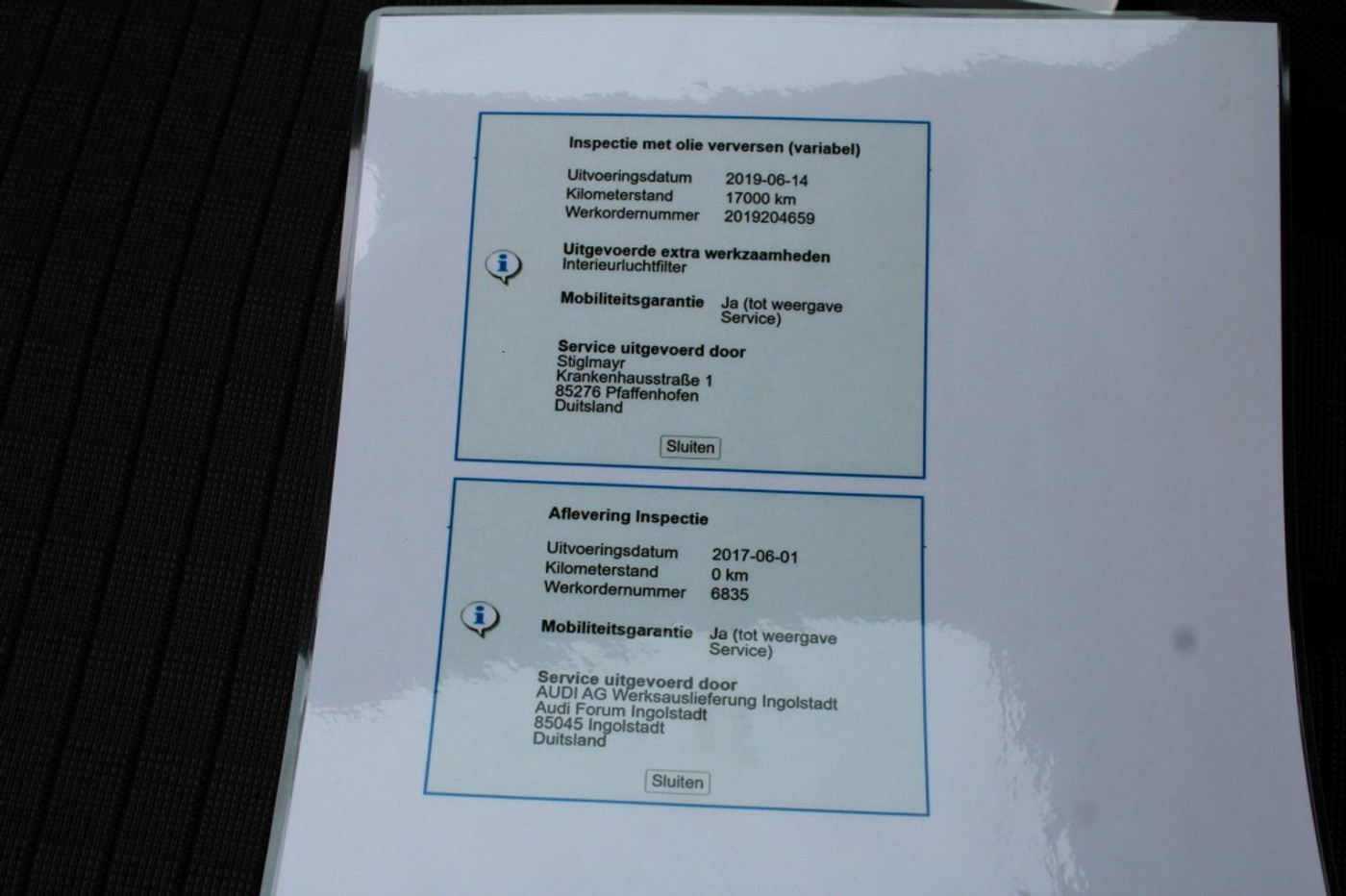 Foto van Audi A3 Limousine