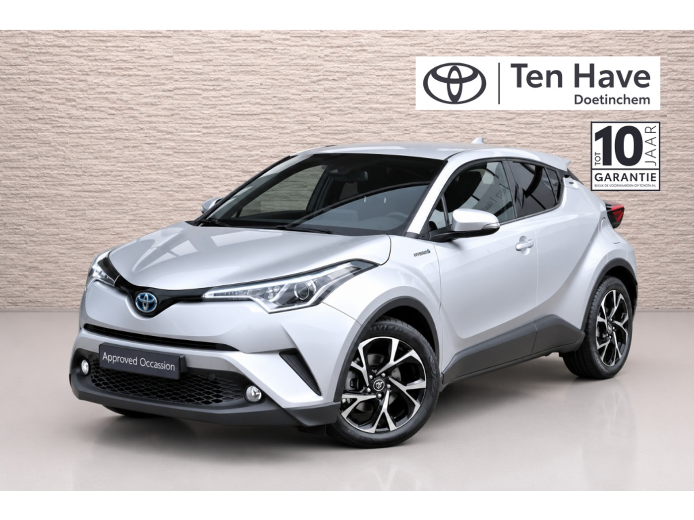 Toyota Toyota C-hr 1.8 Hybrid Dynamic Automaat | Stoel verwarming | Automatisch Gro 2019 - voorkant