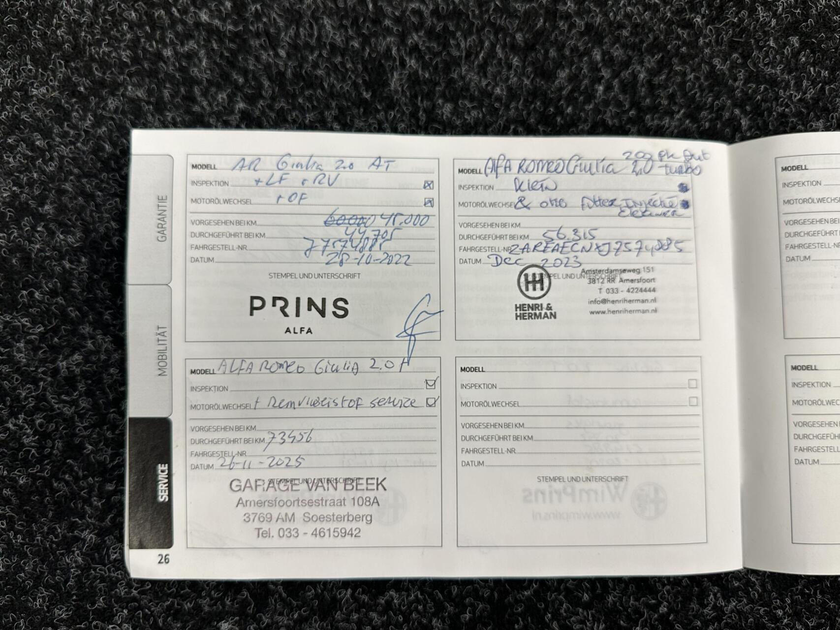 Foto van Alfa Romeo Giulia