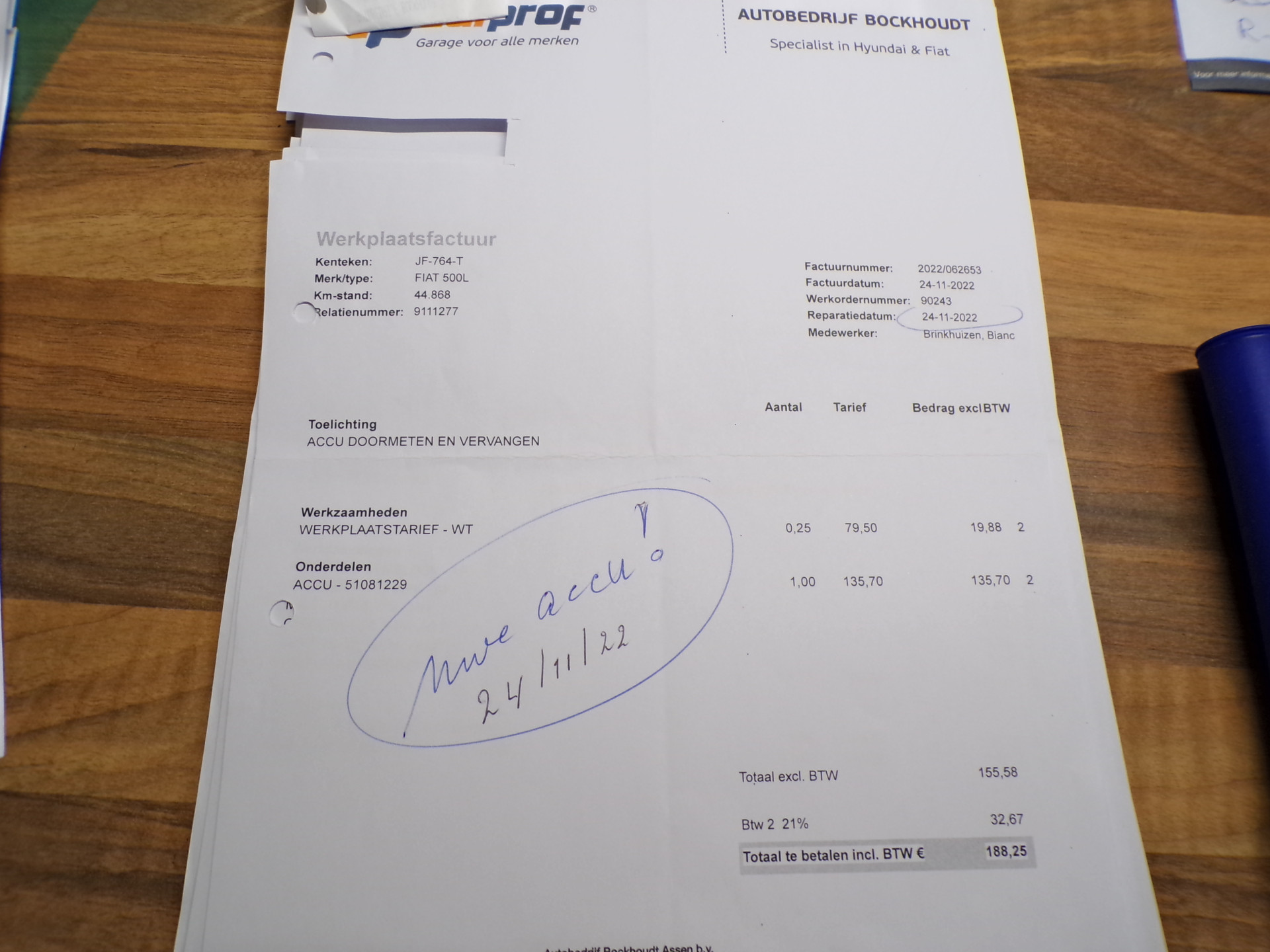 Foto van Fiat Fiat 500l