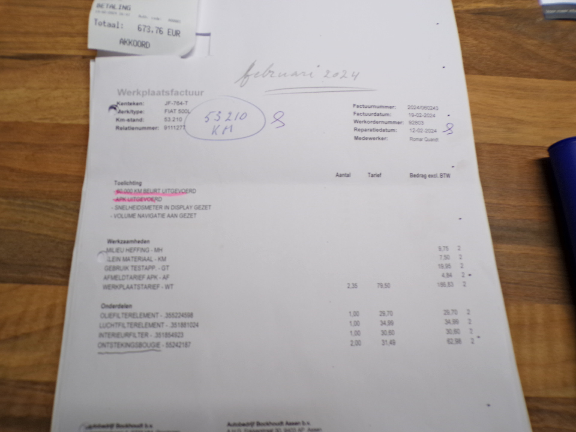 Foto van Fiat Fiat 500l