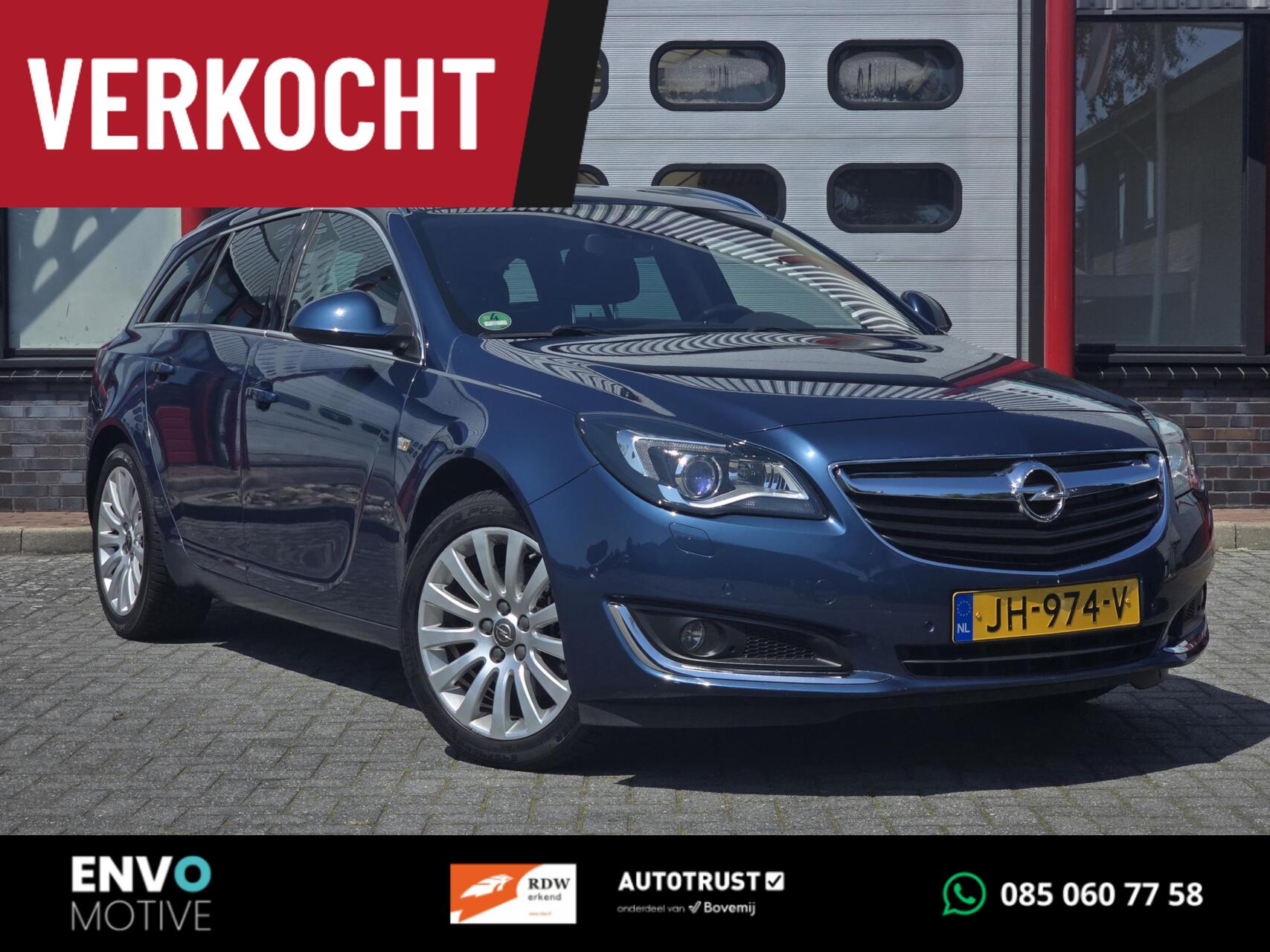Opel Insignia Sports Tourer SW 1.6 T Innovation Navi/Xenon/Trekhaak 2016 - voorkant