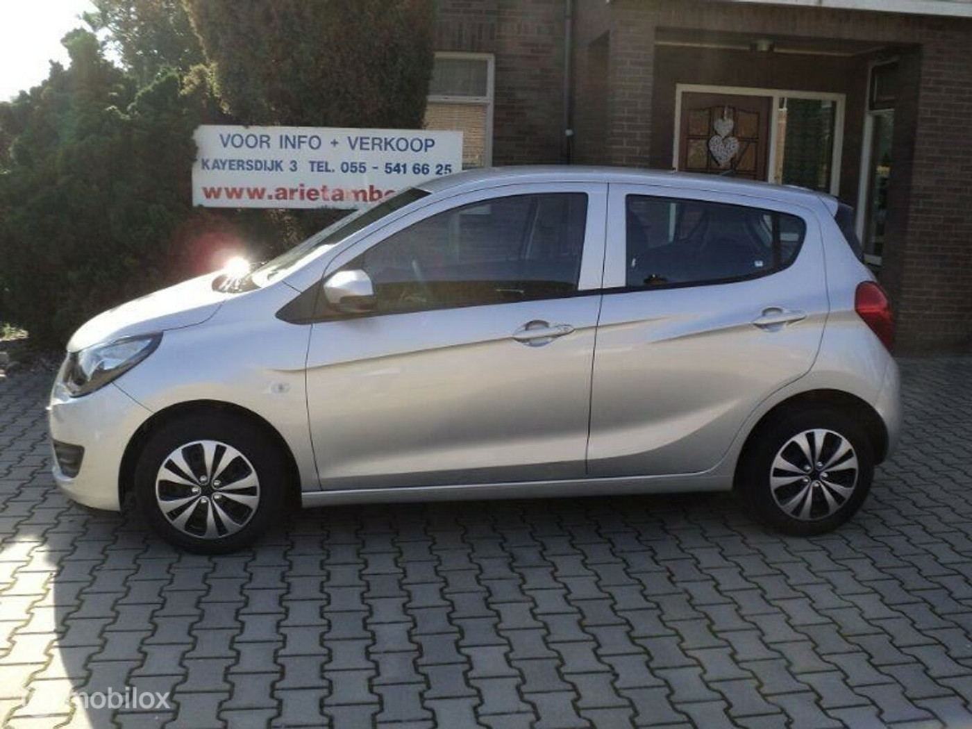 Opel Karl - KARL 1.0 airco, cr control,  LAGE KM STAND 2016 - voorkant