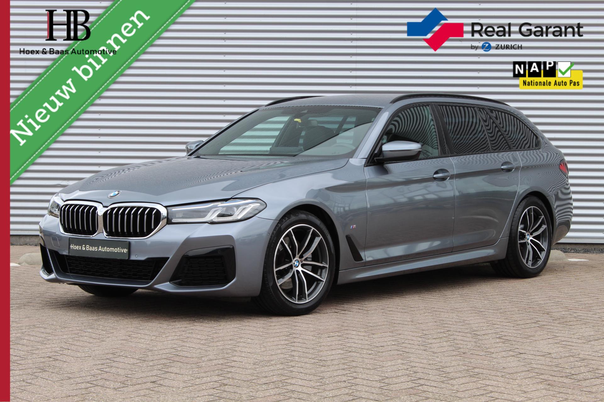 BMW 520i 520i M-sport/wegkl trekhaak/laser led 2021 - voorkant
