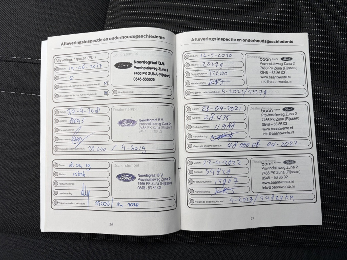 Foto van Ford B-max