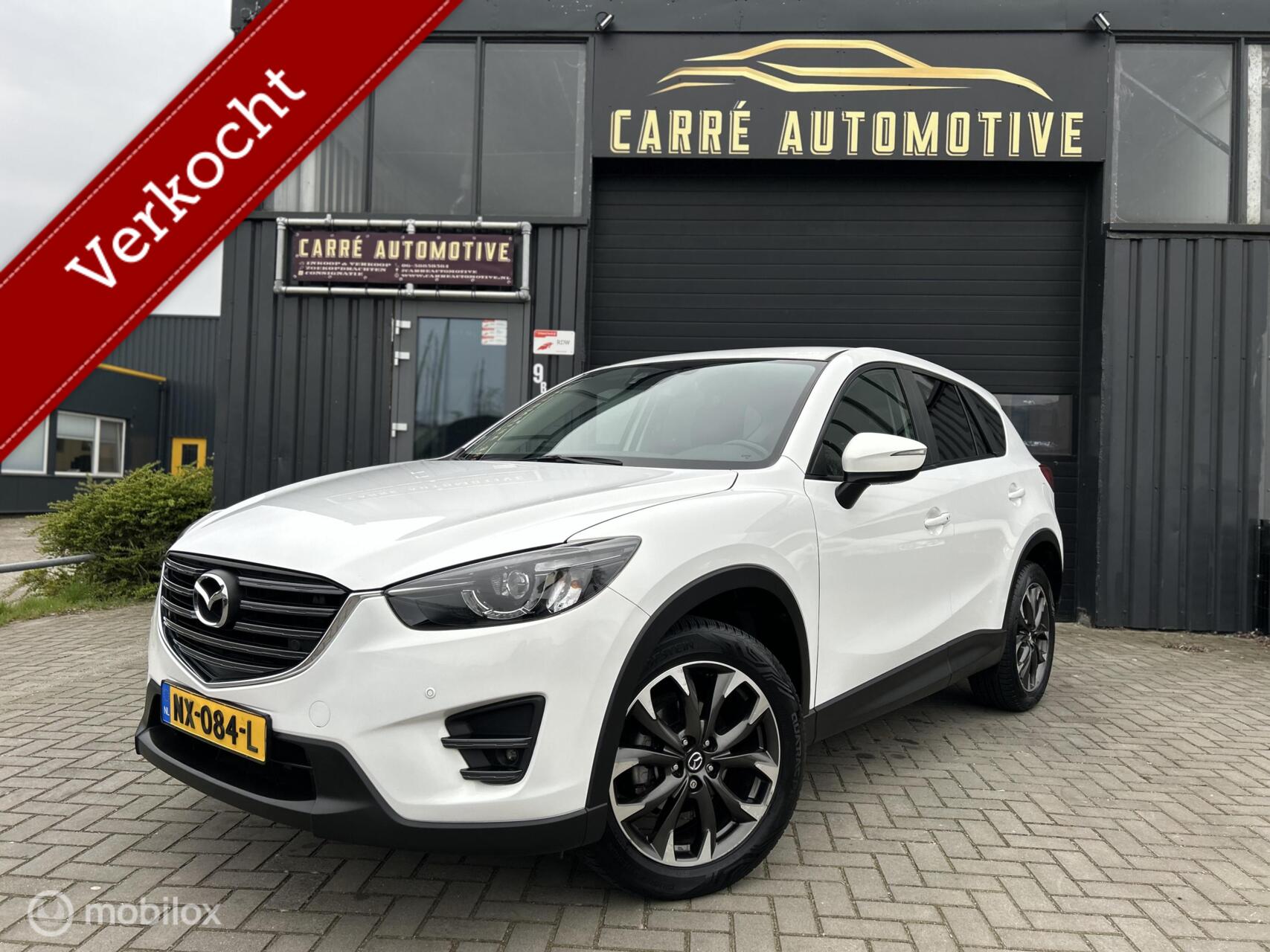 Mazda Mazda Cx-5 2.0 SkyActiv-G 165 Skylease GT Aut.|Dealer ond.|Trekhaak|Camera|Cruise|Bose 2017 - voorkant