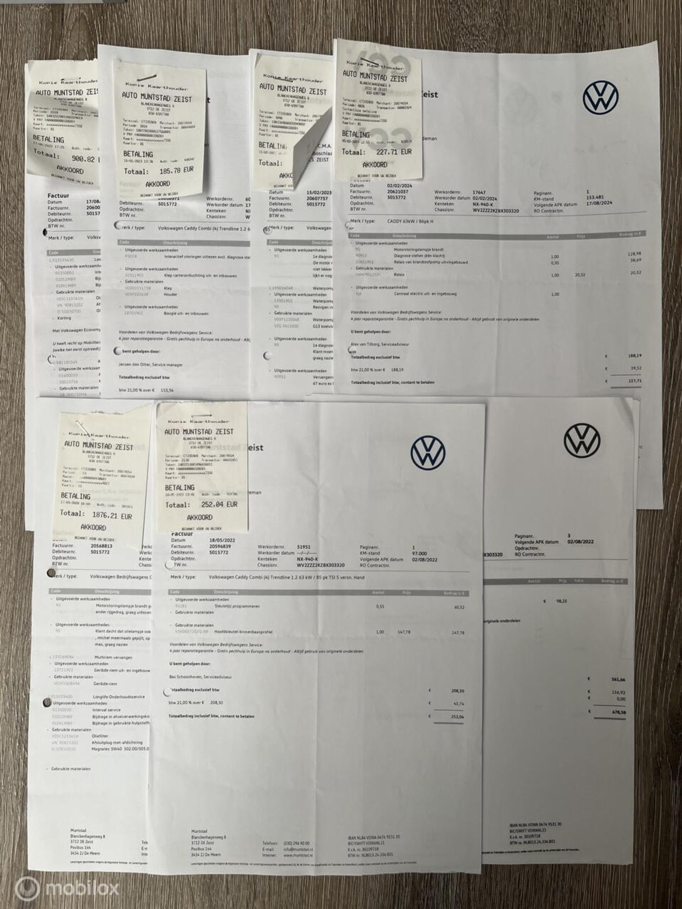 Foto van Volkswagen Caddy