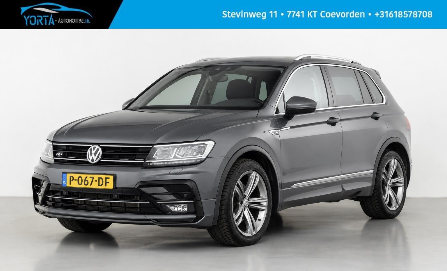 Volkswagen Tiguan 2.0 TDI R Line PANO|VIRTUAL|ELEK. HAAK|CAMERA 2018 - voorkant