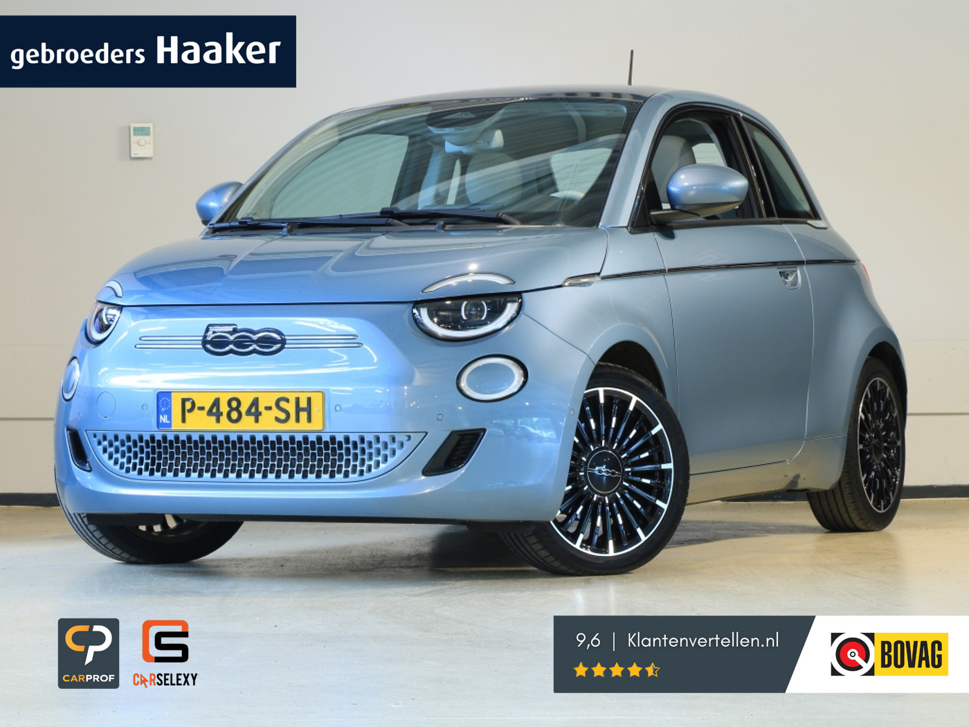 Fiat 500 3+1 La Prima 42 kWh 2021 - voorkant