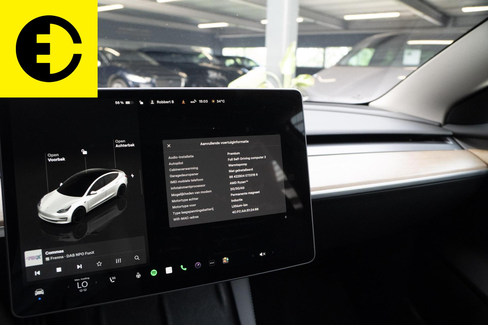 Foto van Tesla Model 3