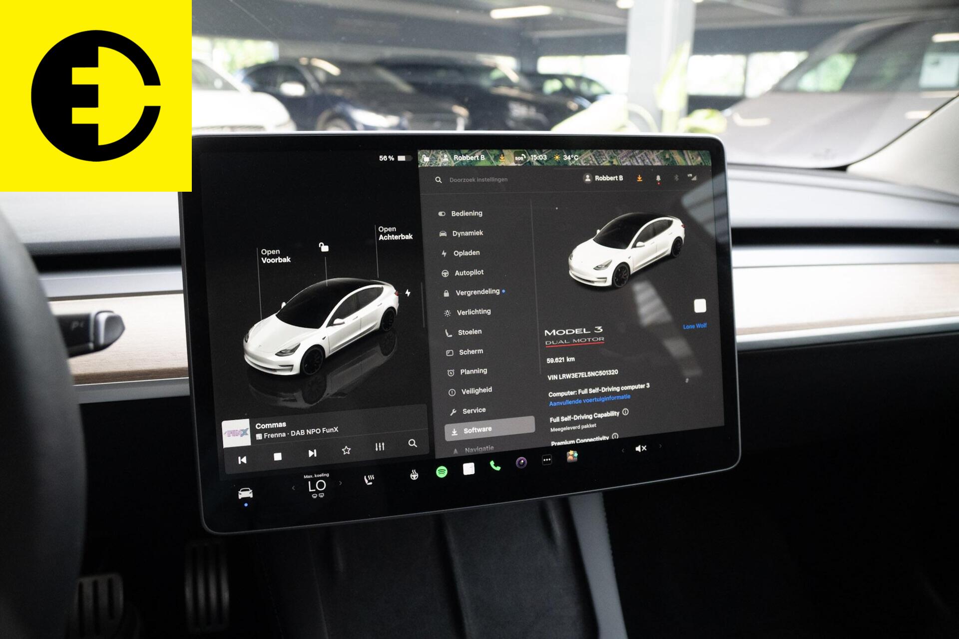 Foto van Tesla Model 3