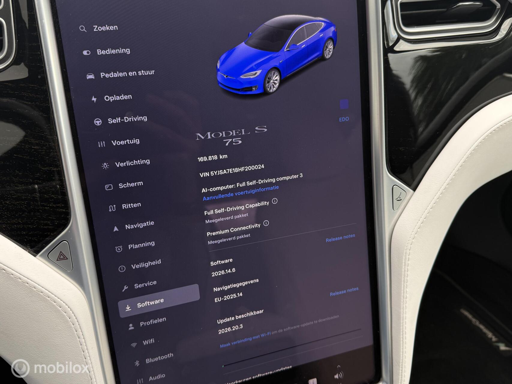 Foto van Tesla Model S