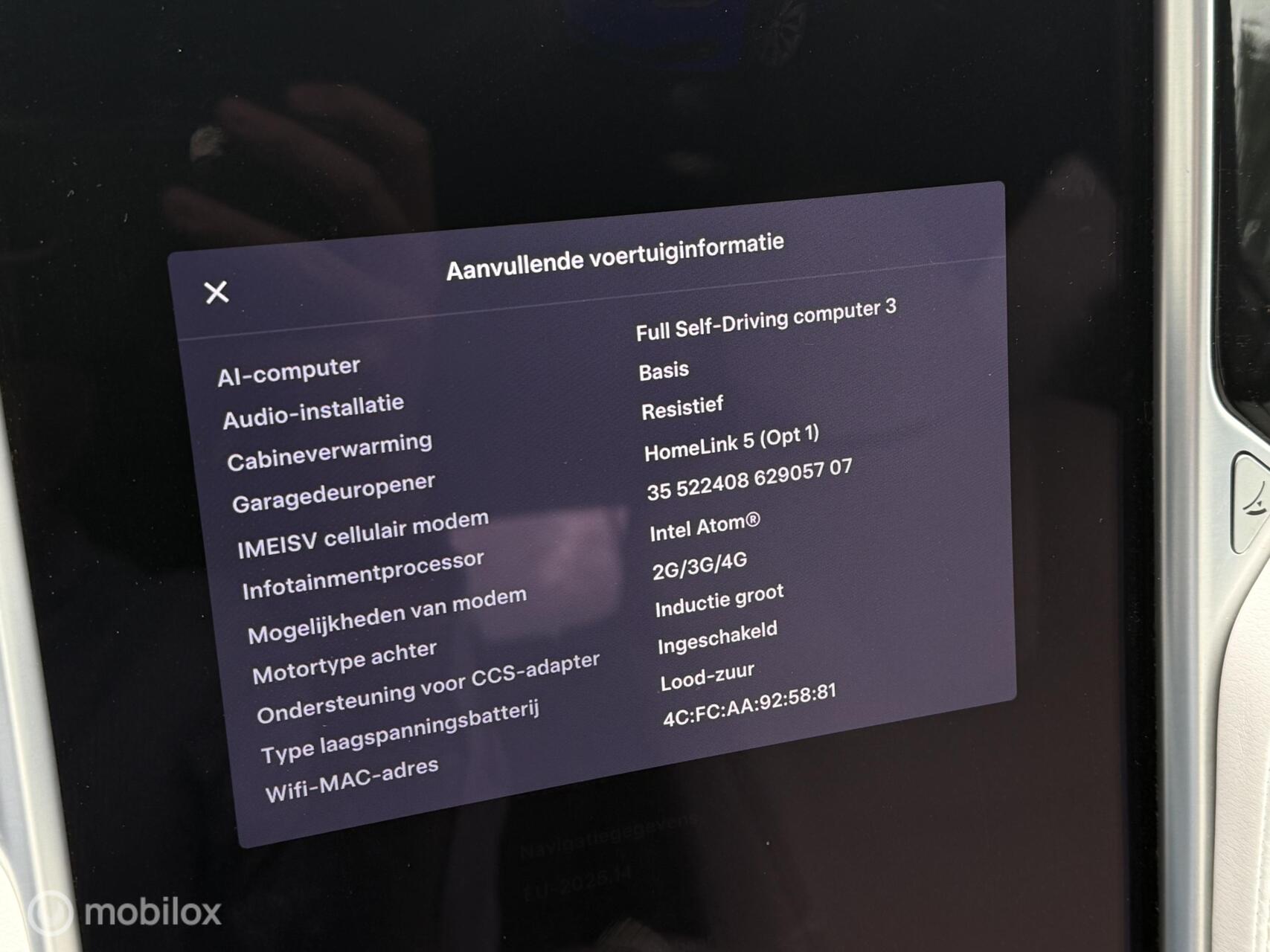 Foto van Tesla Model S