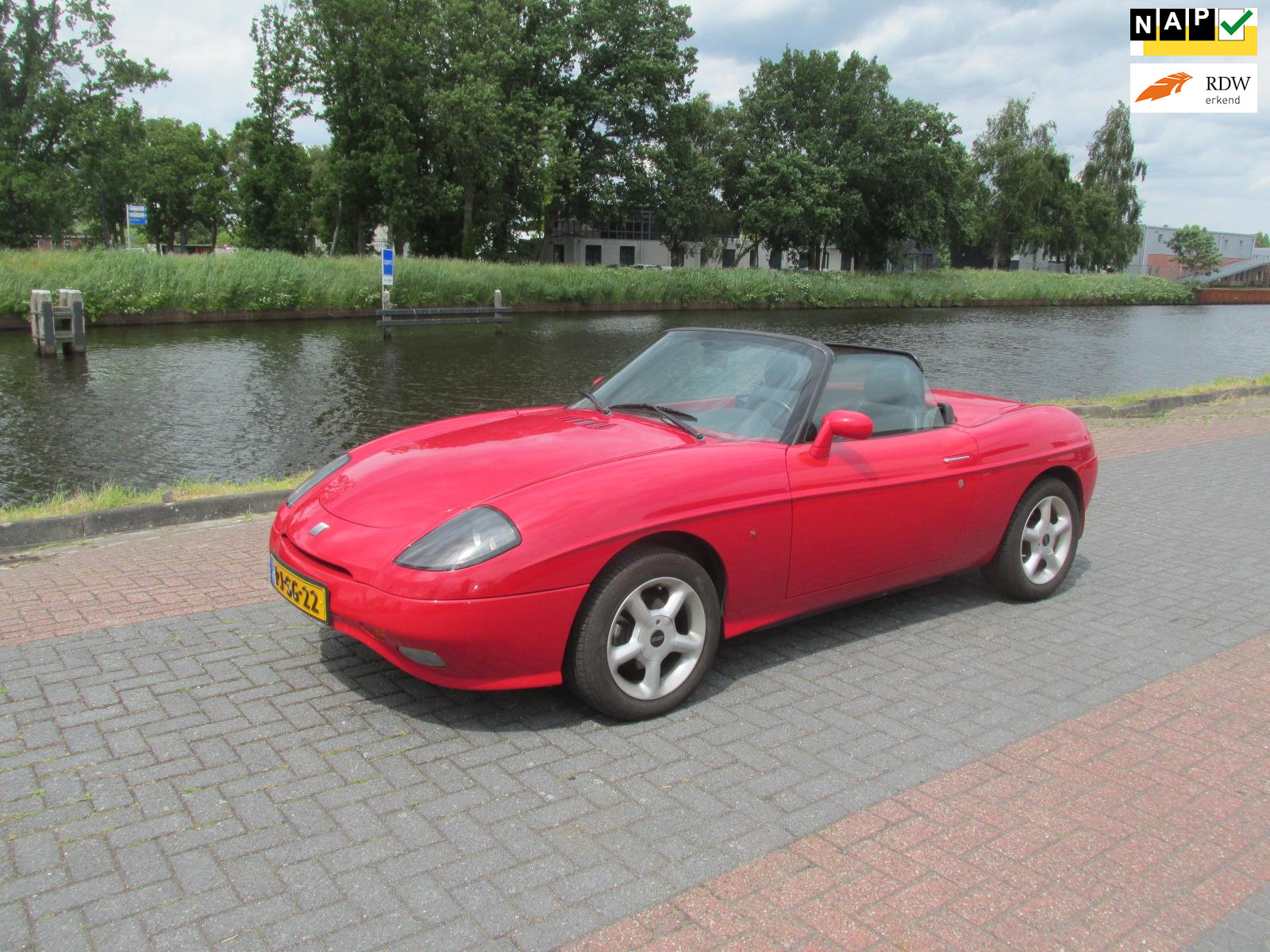 Fiat Fiat Barchetta 1.8-16V 46000 km Nederlandse dealerauto zeer mooi 1996 - voorkant