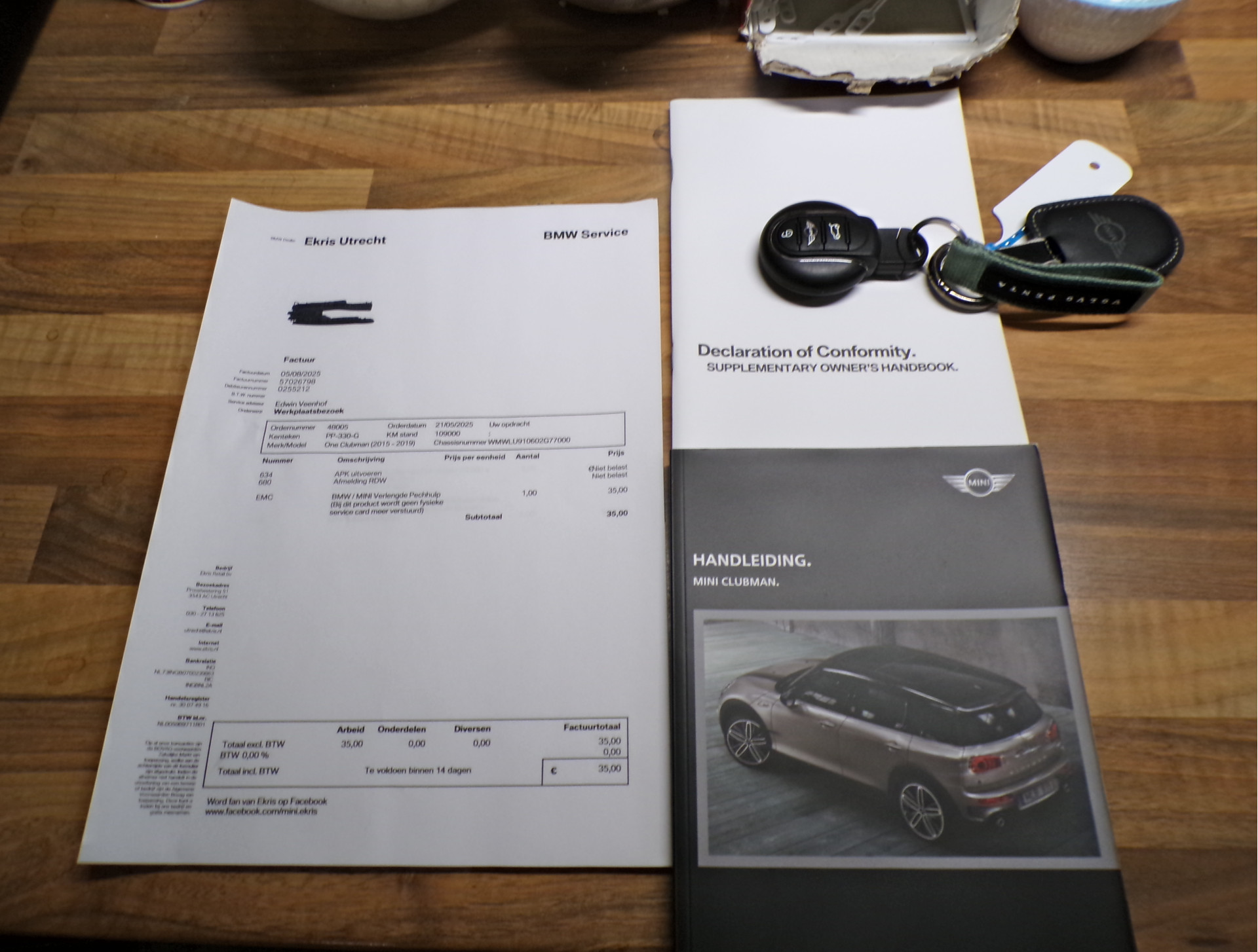 Foto van Mini Clubman One