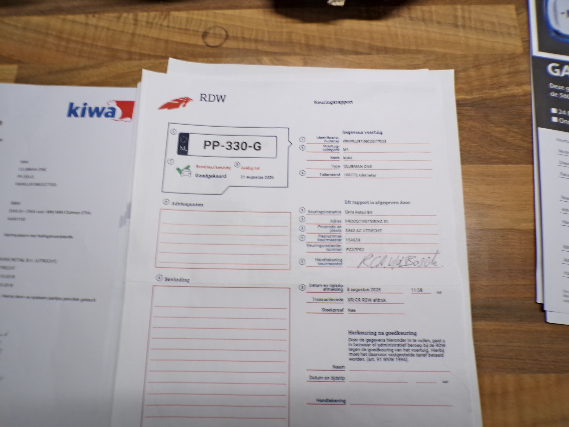 Foto van Mini Clubman One