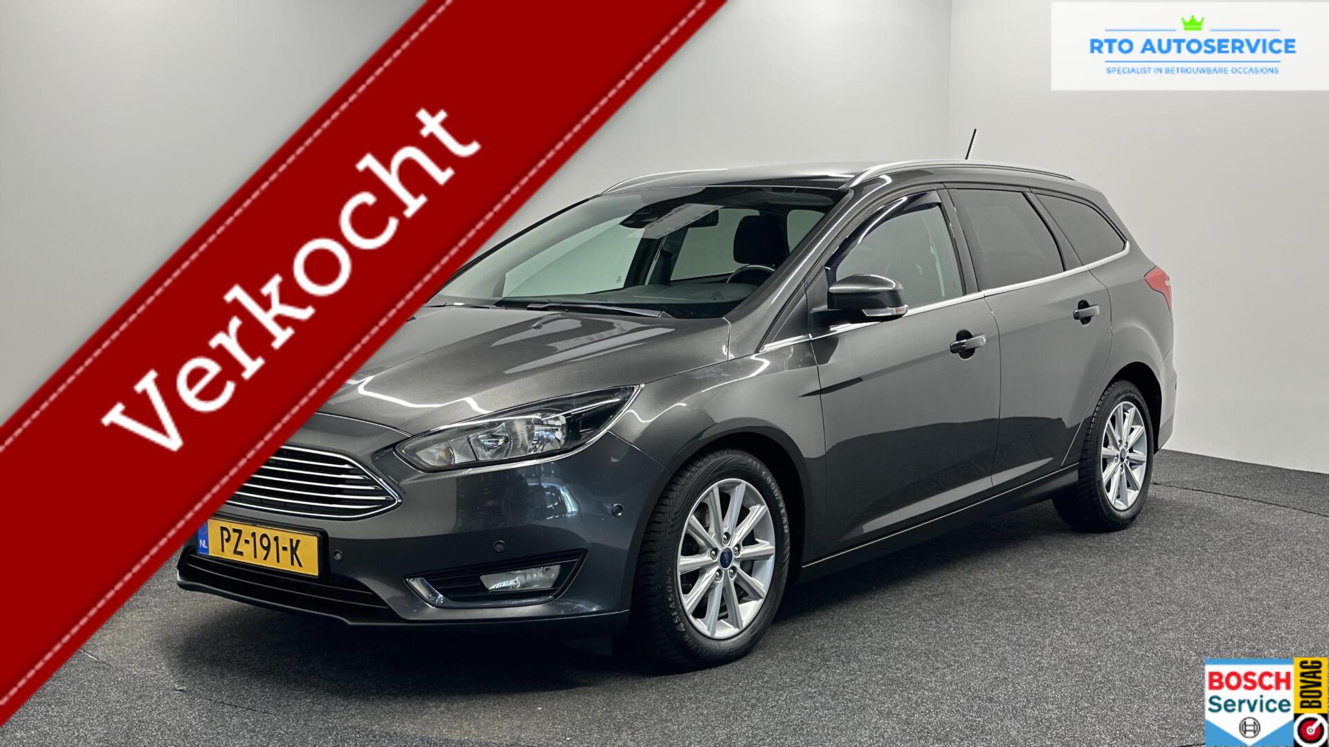 Ford Focus 1.5 TDCI Titanium CAMERA CARPLAY NAVI CRUISE LM ECC. 2017 - voorkant