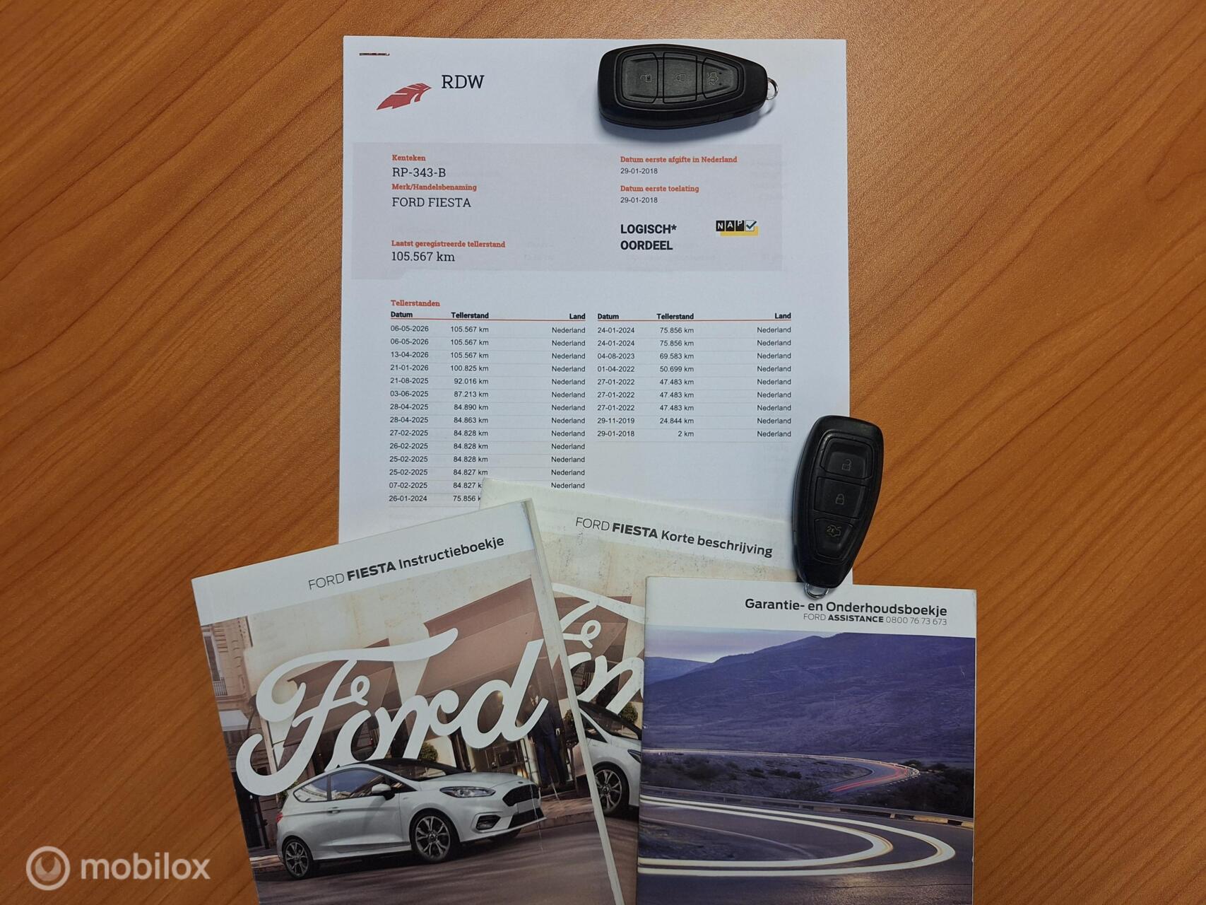 Foto van Ford Fiesta